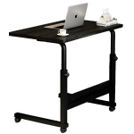 Τραπεζάκι Laptop με Ρυθμιζόμενο Ύψος 45-85cm & Ροδάκια A61-004