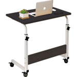 Τραπεζάκι Laptop με Ρυθμιζόμενο Ύψος 45-85cm & Ροδάκια A61-004