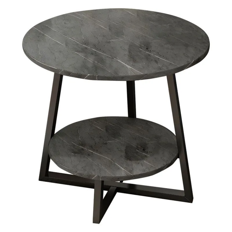 Τραπεζάκι Σαλονιού Βοηθητικό με Ράφι 60x60x56cm A61-088