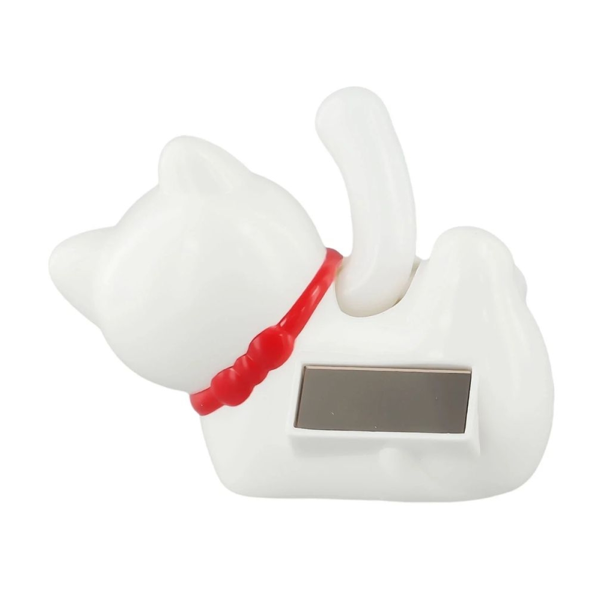 Ηλιακή γάτα τύχης Maneki Neko με κινούμενο χέρι σε 2 χρώματα
