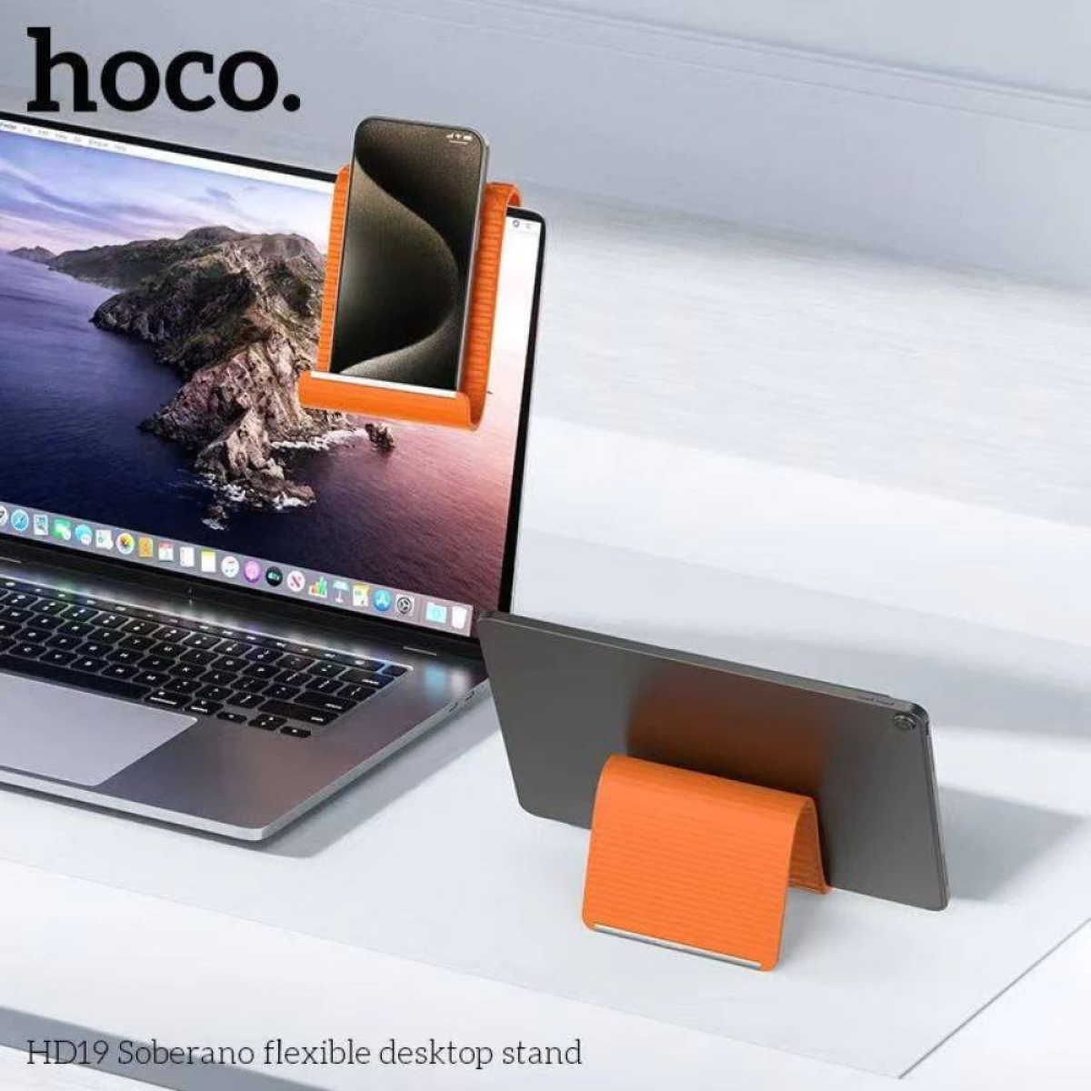 Βάση κινητού και tablet HOCO HD19 Εύκαμπτη Σιλικόνης