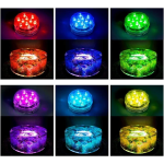 Υποβρύχιο Φωτιστικό LED RGB με Τηλεχειριστήριο για Πισίνα Andowl Q-LED95 - Image 4